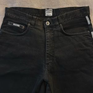 Moschno jeans great condition black.